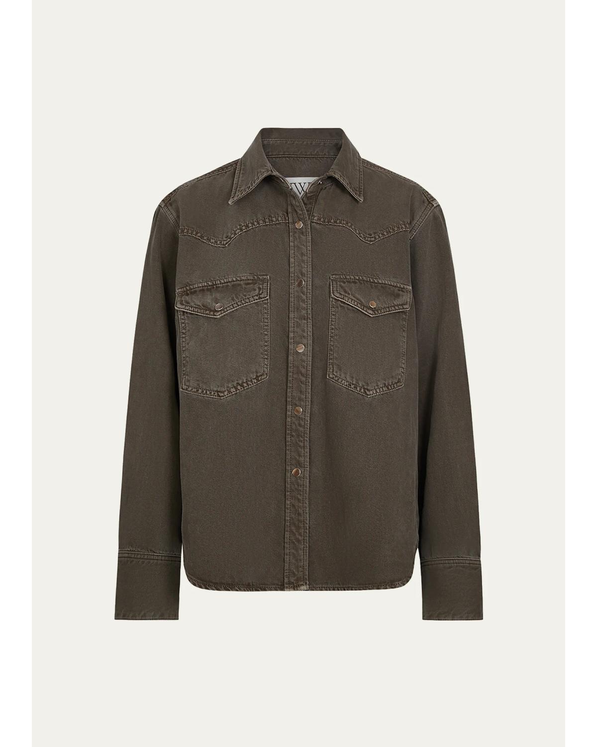 Yellowstone Cotton Denim Shirt