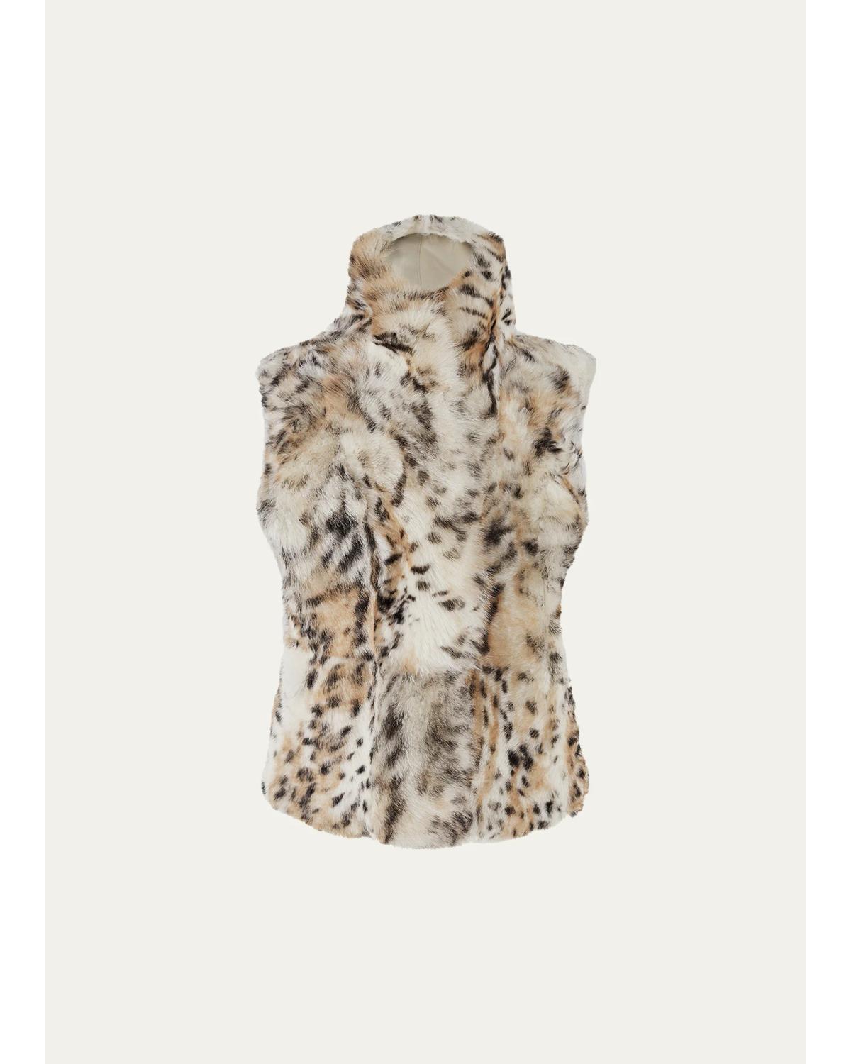 Reversible Toscana Shearling Lamb Vest