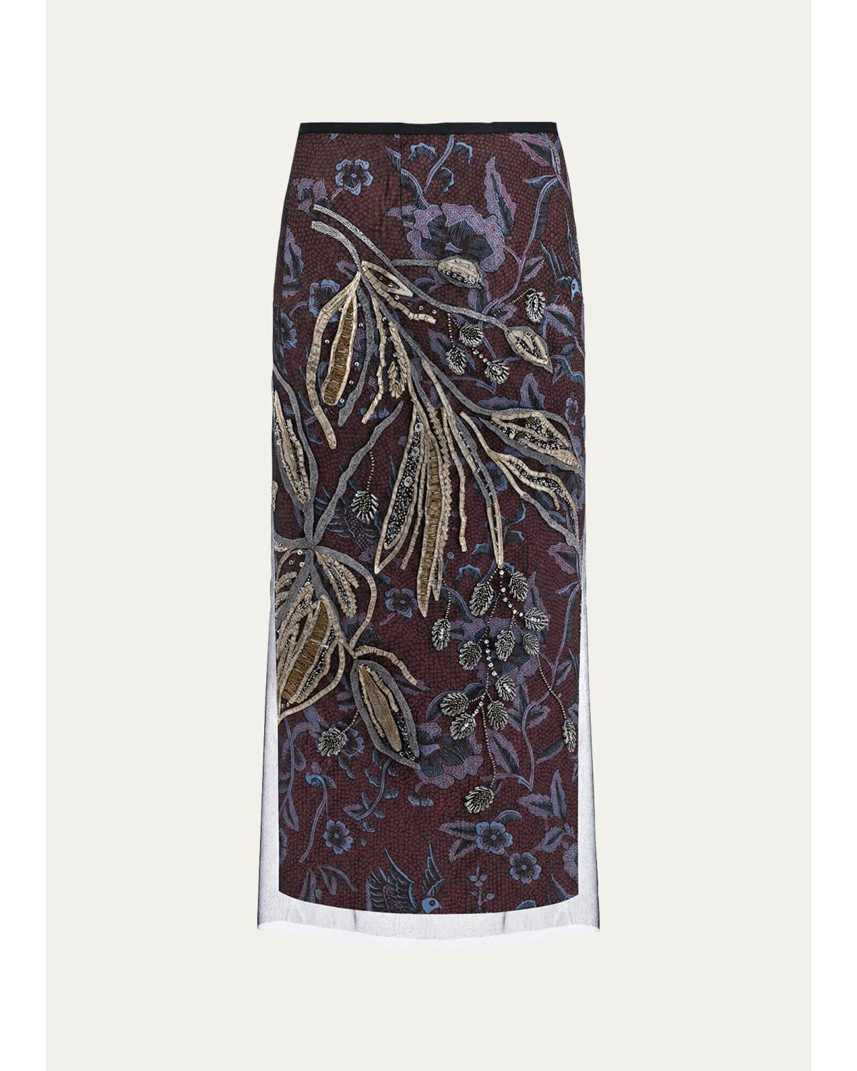 Gramercy Layered Floral Midi