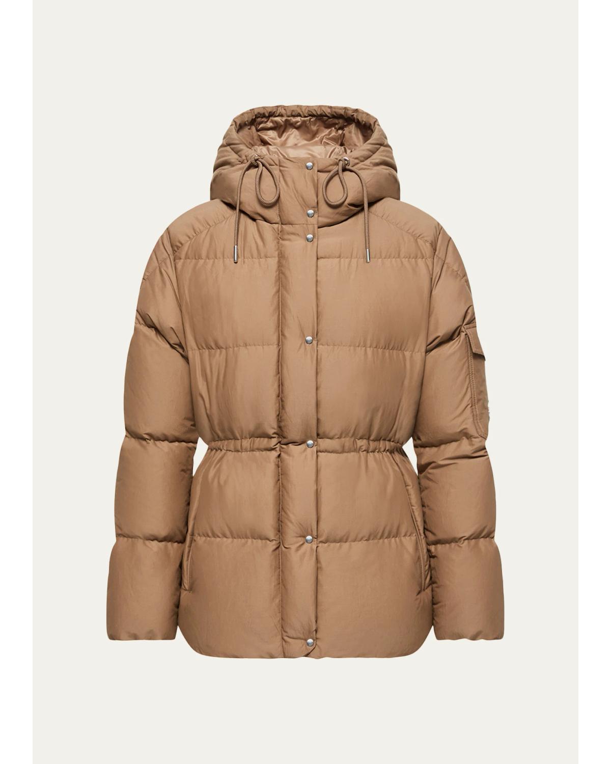 Himalaya Hooded Short Down Jacket