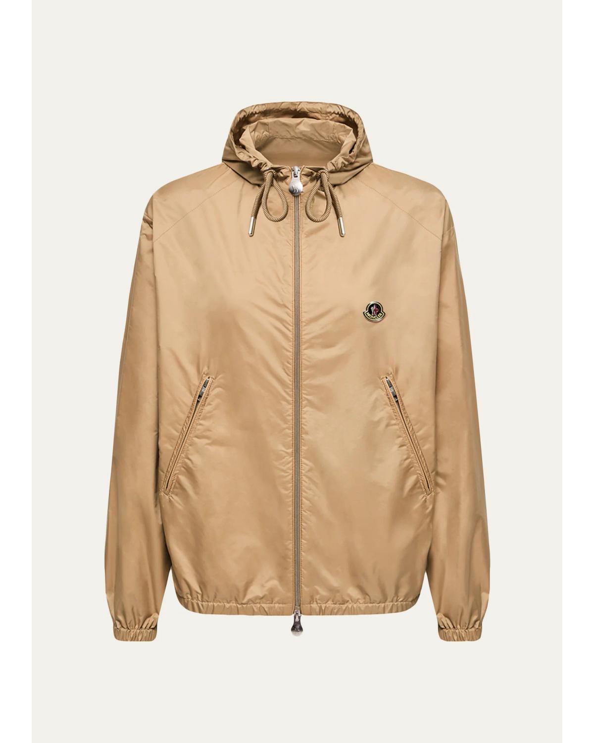 Hooded Wind-Resistant Jacket