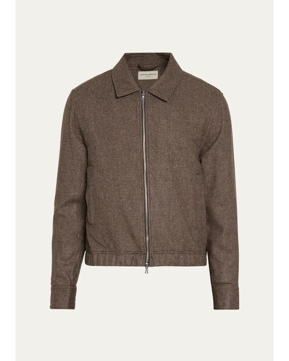 Men'S Houndstooth Jacket