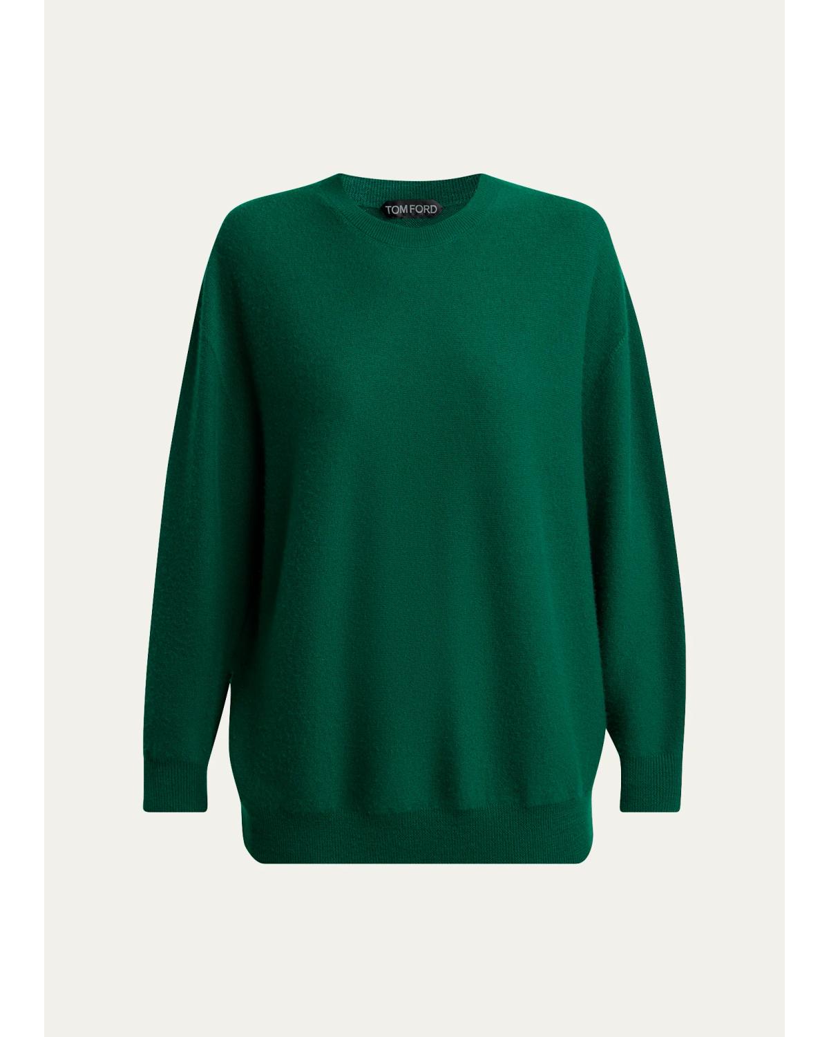 Cashmere Oversized Crewneck Sweater