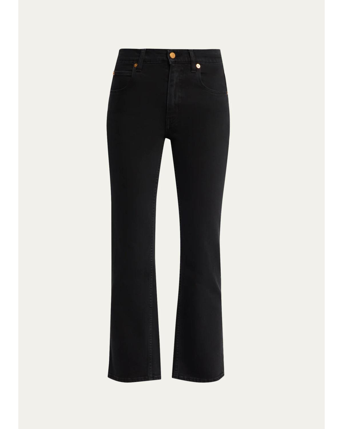 The Rooney Mid-Rise Bootcut Jeans