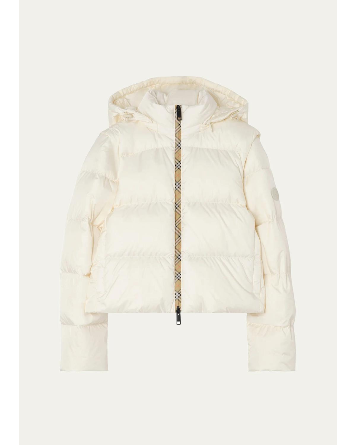 Langdale Check Convertible Puffer Jacket