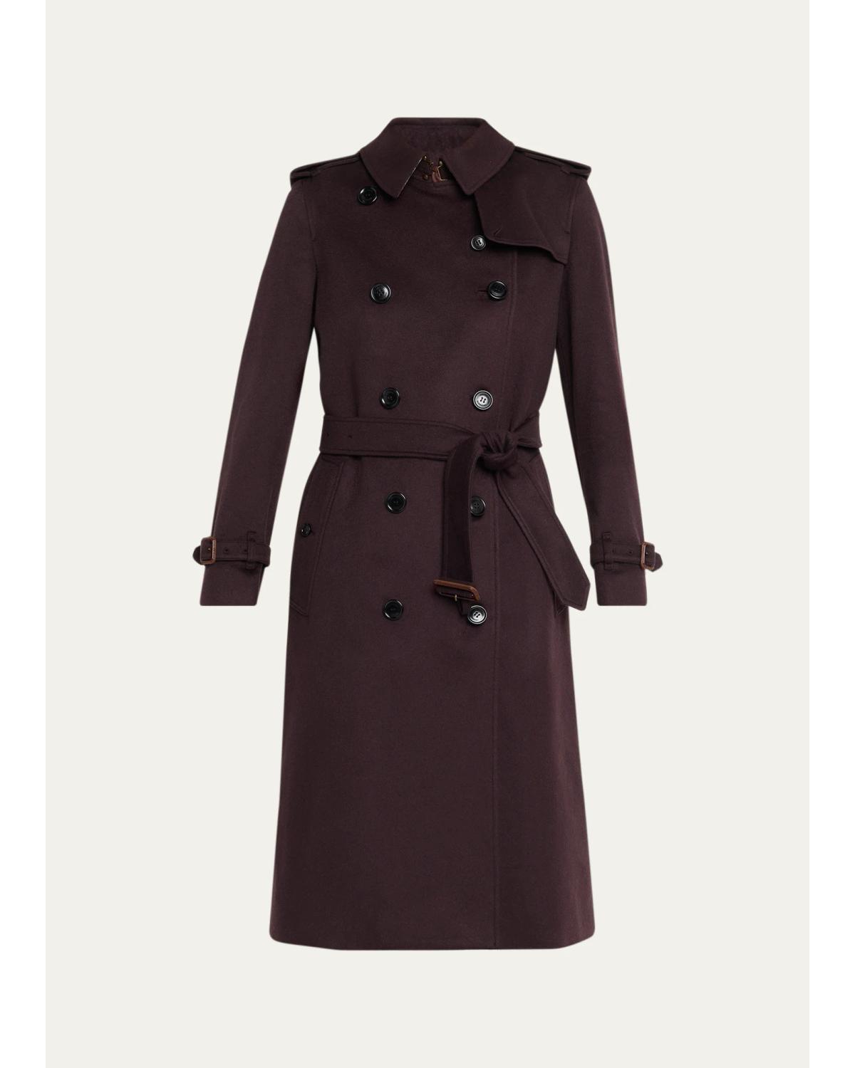 Kensington Double-Breasted Trench Coat