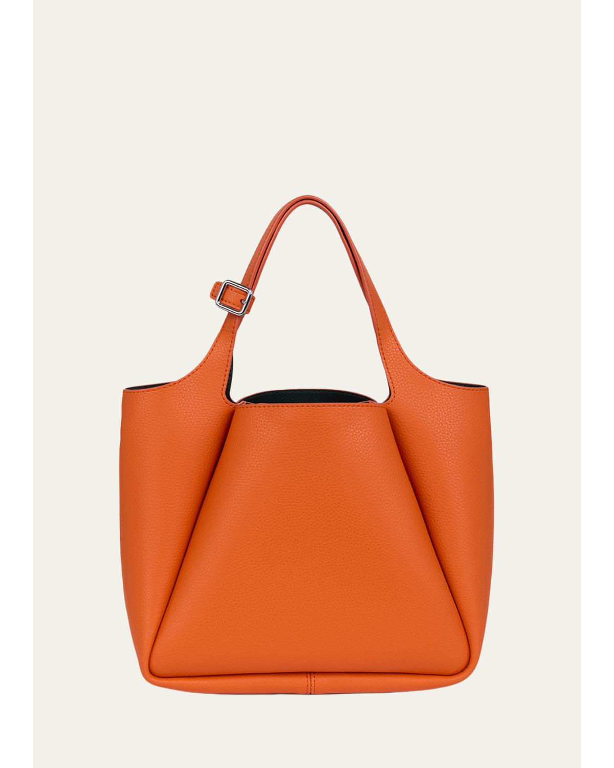 We-ar4 The Trapeze Bucket Bag In Orange Multi