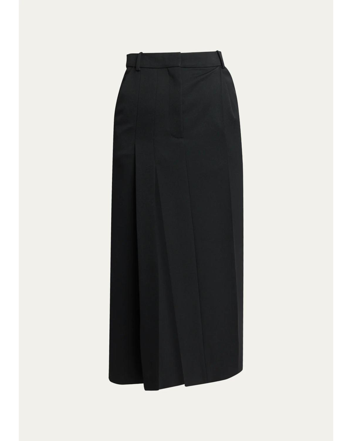 Pleated Midi