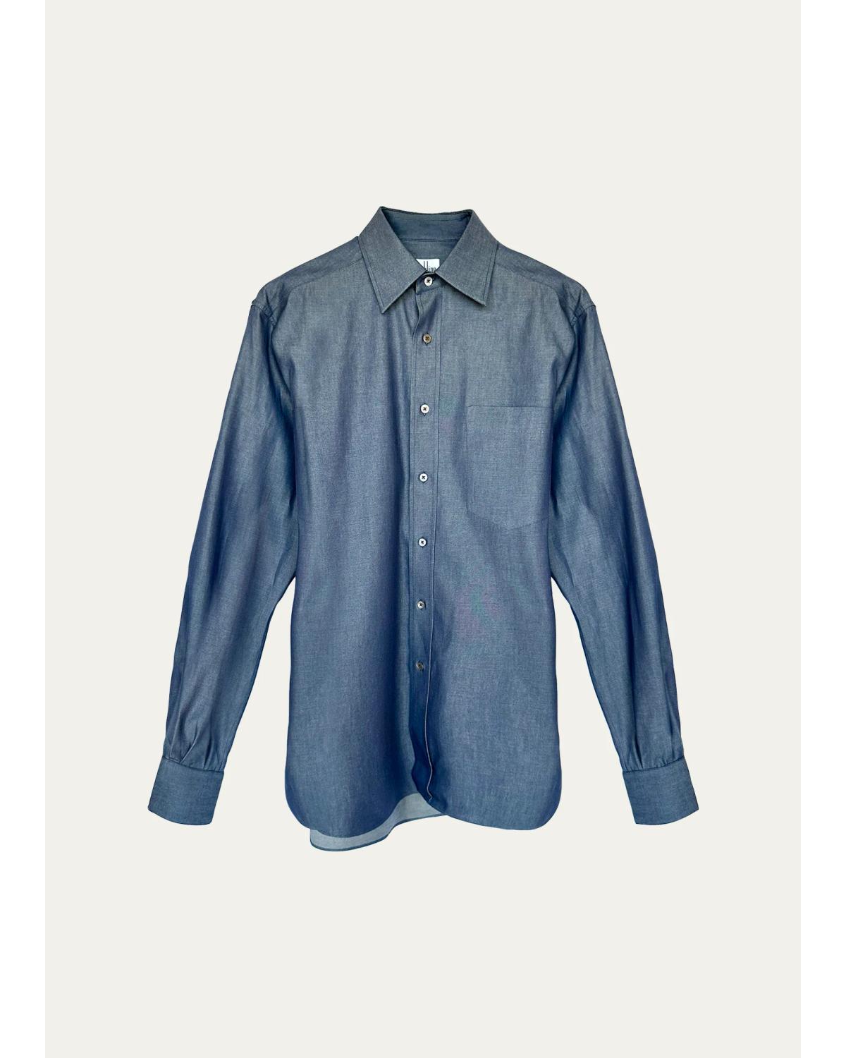 Cotton Poplin New Work Button-Down Shirt