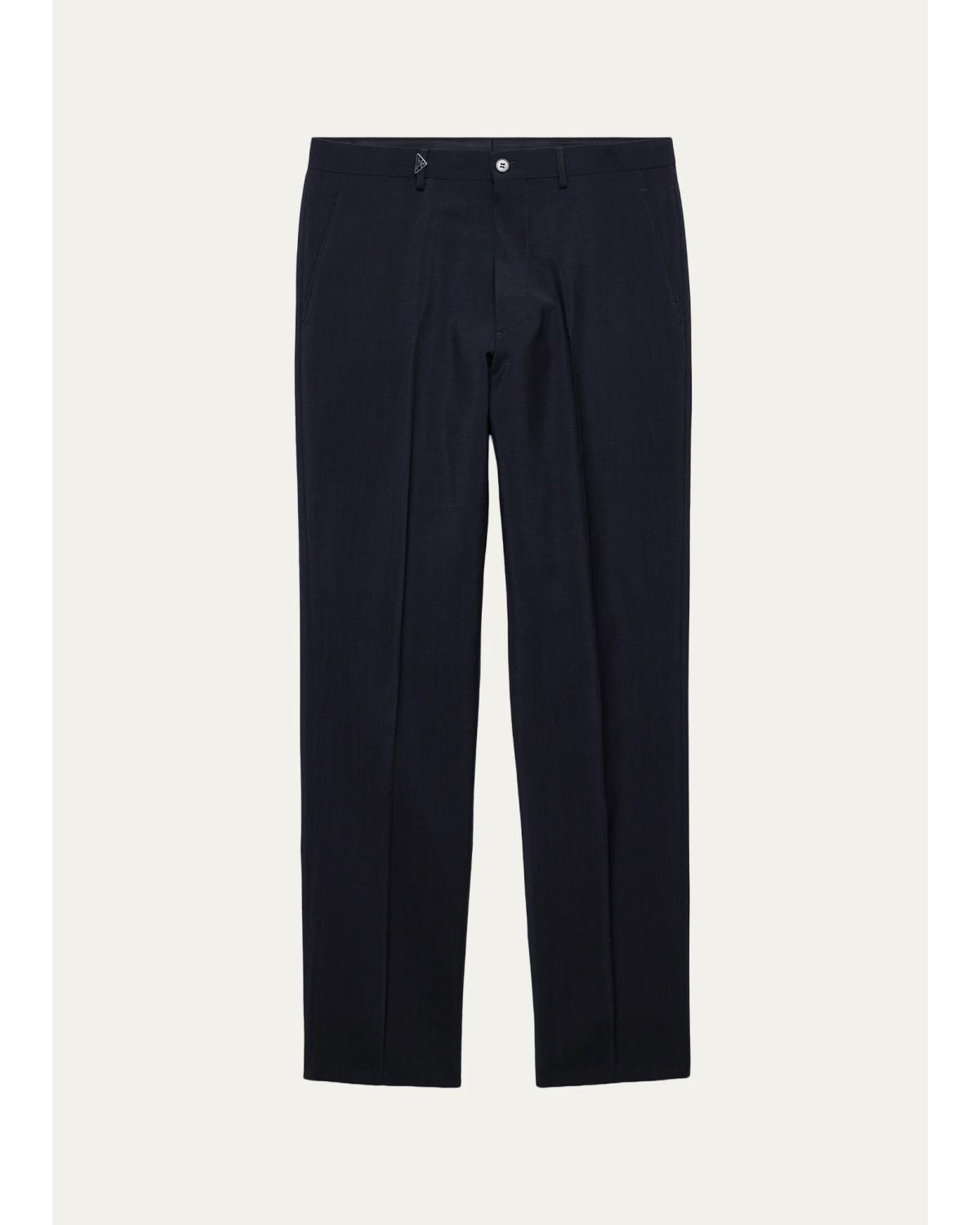 Men'S Mohair Comfort Straight-Leg Pants