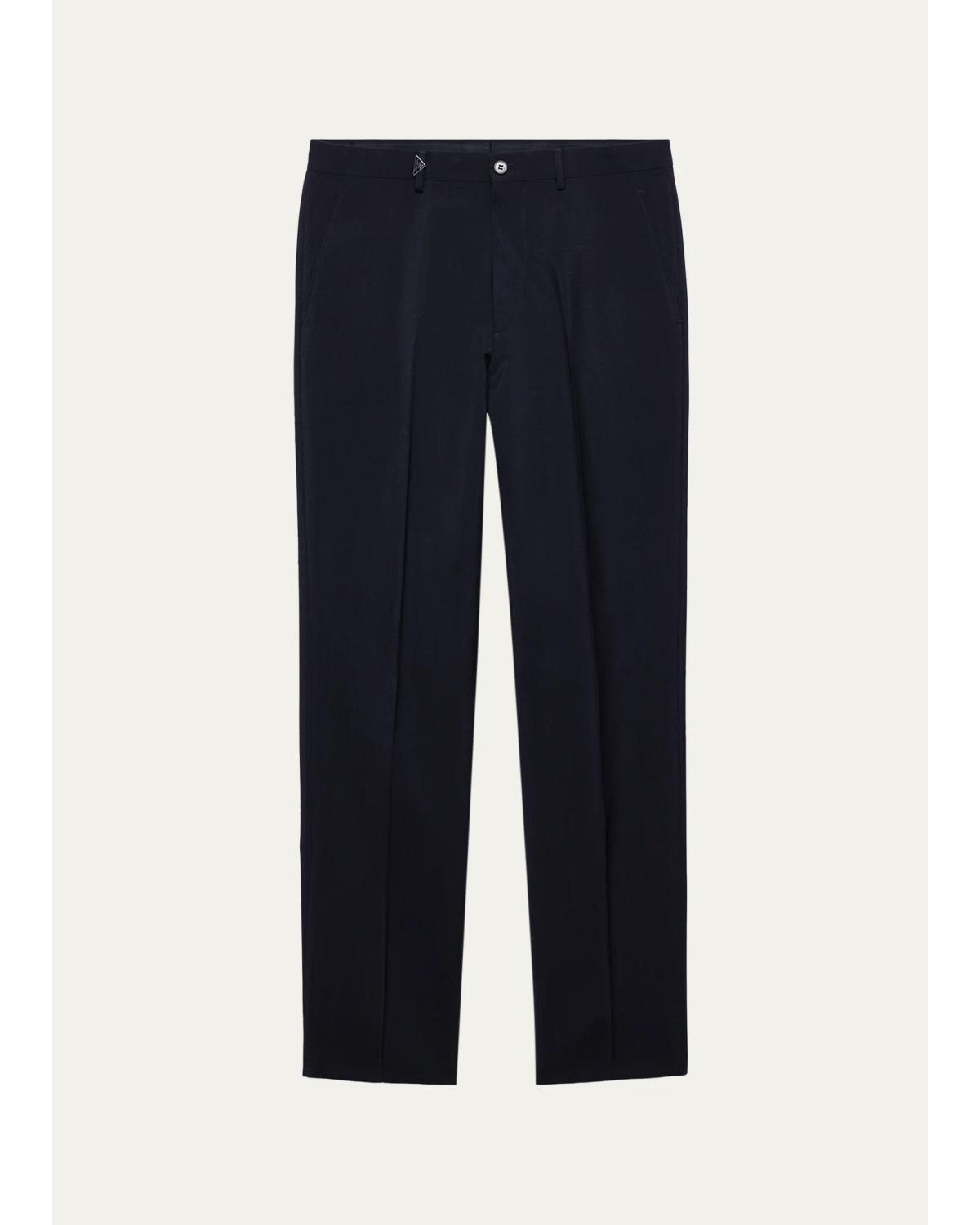 Men'S Mohair Comfort Straight-Leg Pants