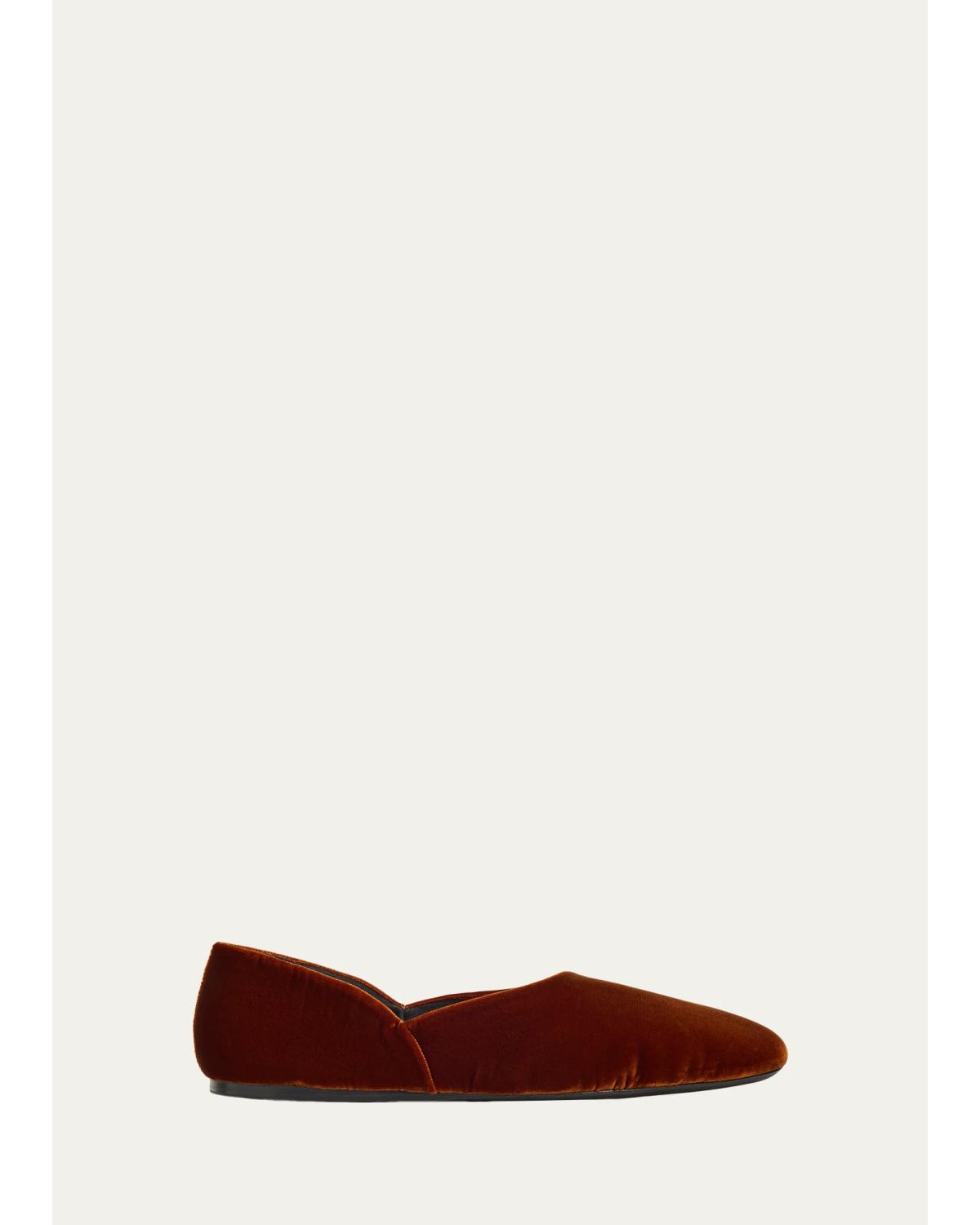 Velvet Mary Janes