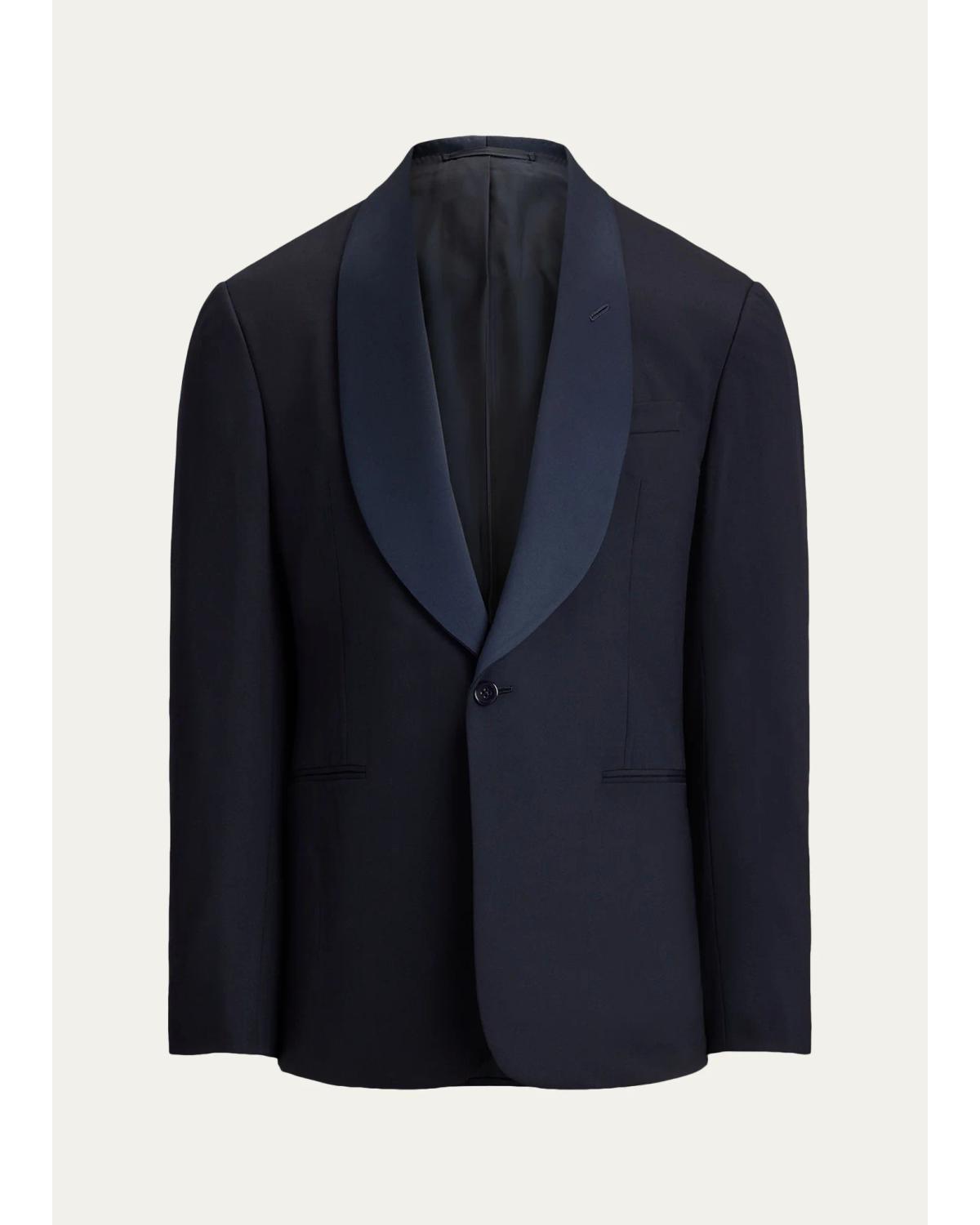 Men'S Kent Handmade Barathea Tuxedo Jacket