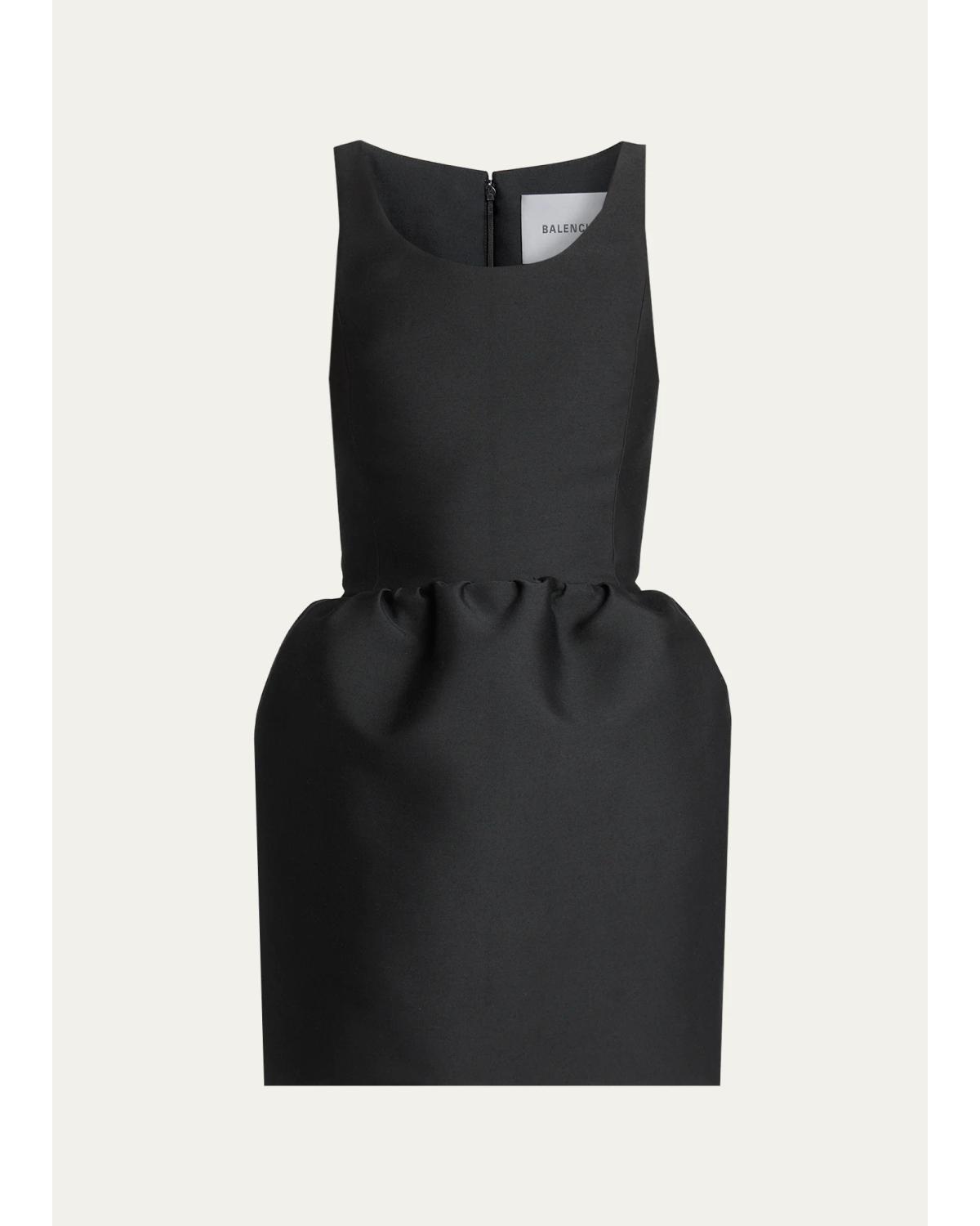 Bell Sleeveless Mini Dress