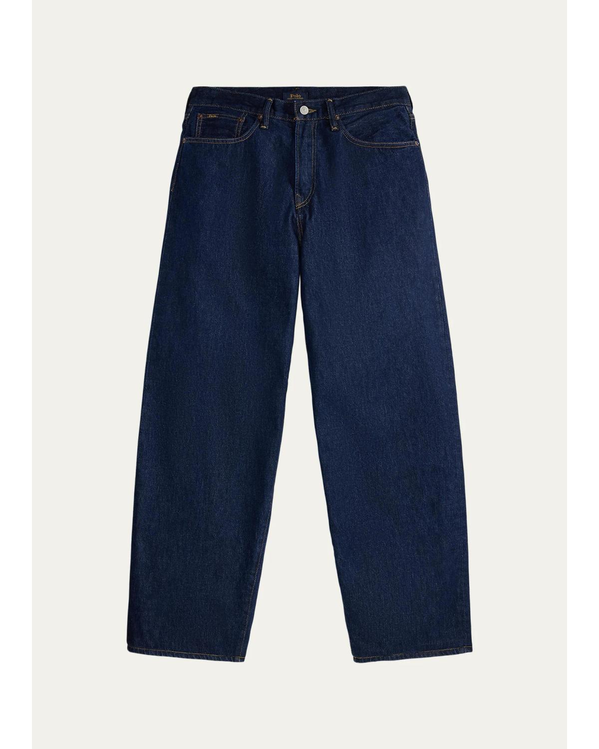 Men'S Rivington Dark Wash Relaxed Jeans