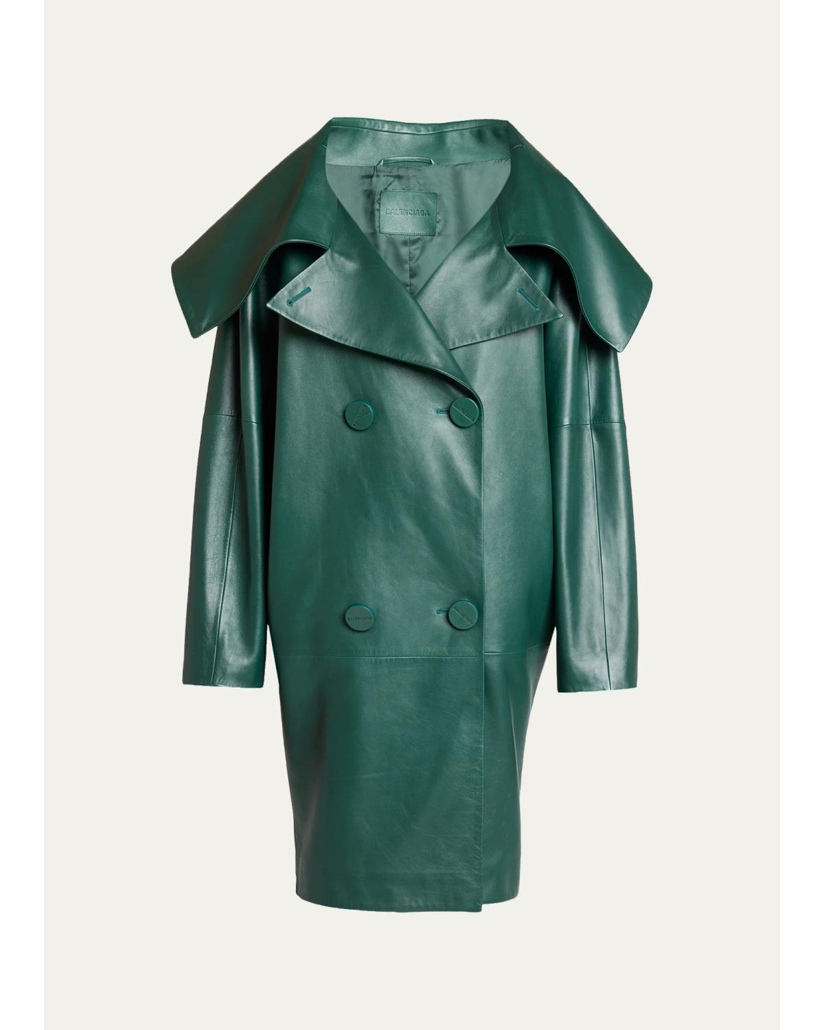 Oversized High-Collar Jacket