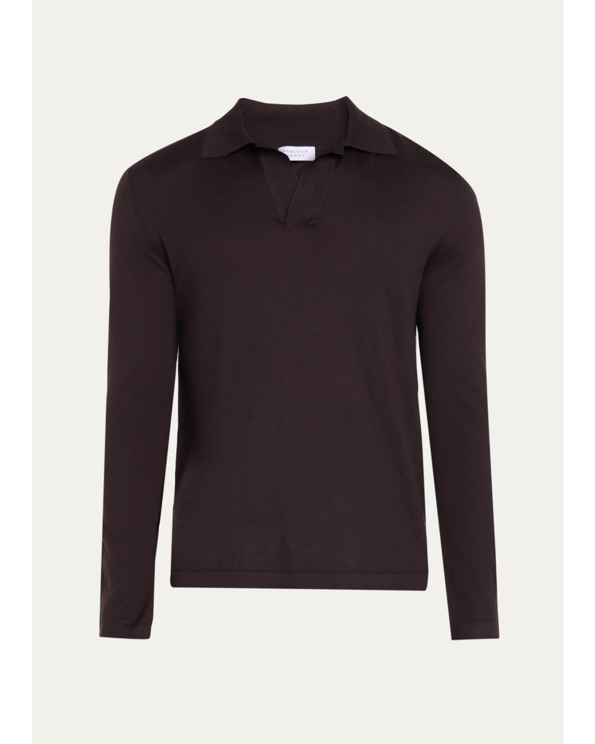 Men'S Frome Cashmere Polo Shirt