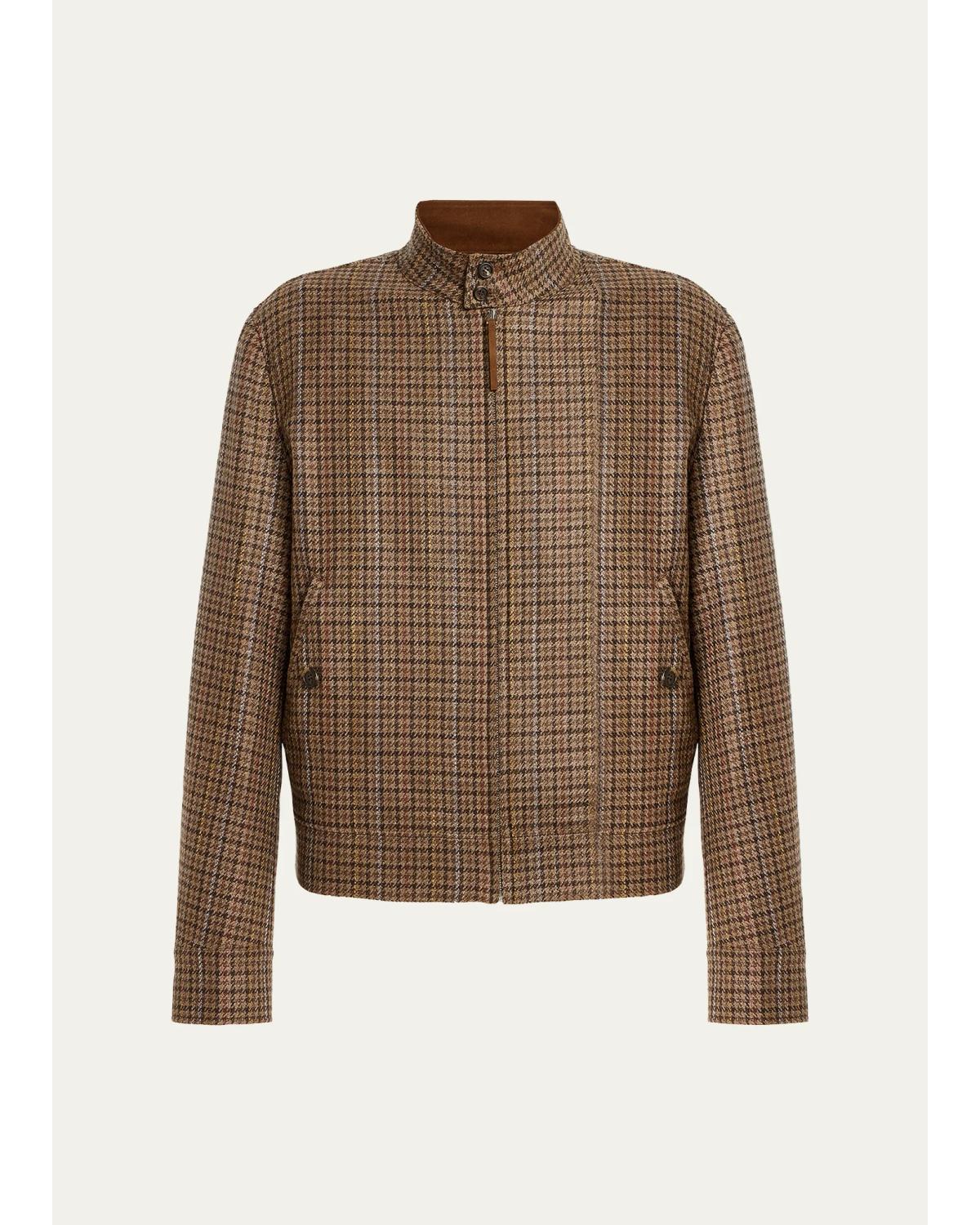 Graham Houndstooth Cashmere & Jacket