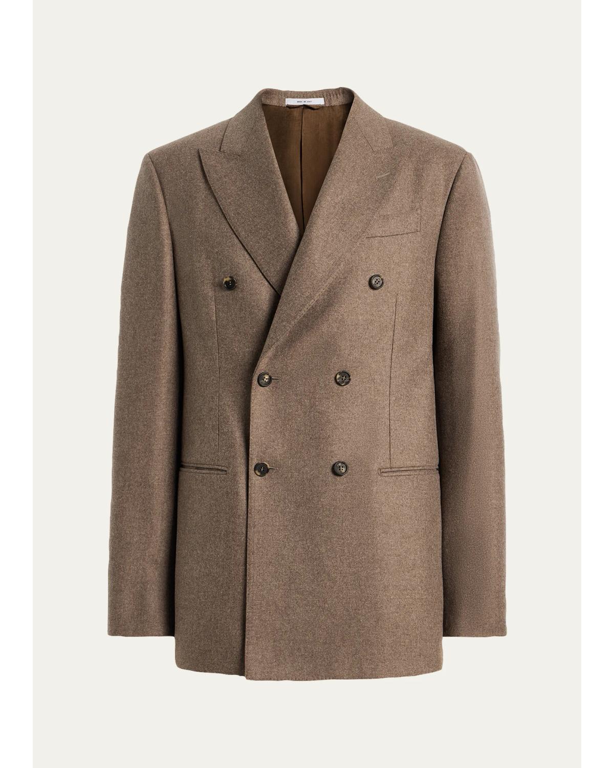 Men'S Angelo Wool-Cashmere Blazer