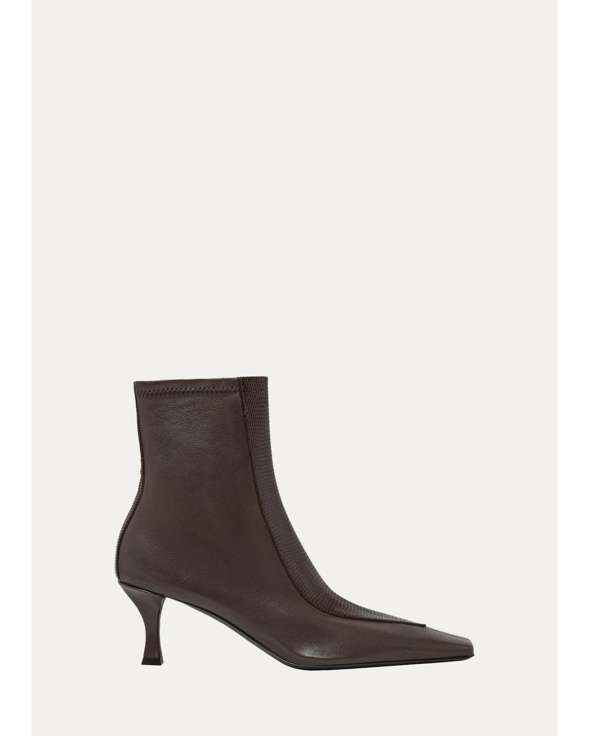 60Mm Trap Stretch Ankle Boots