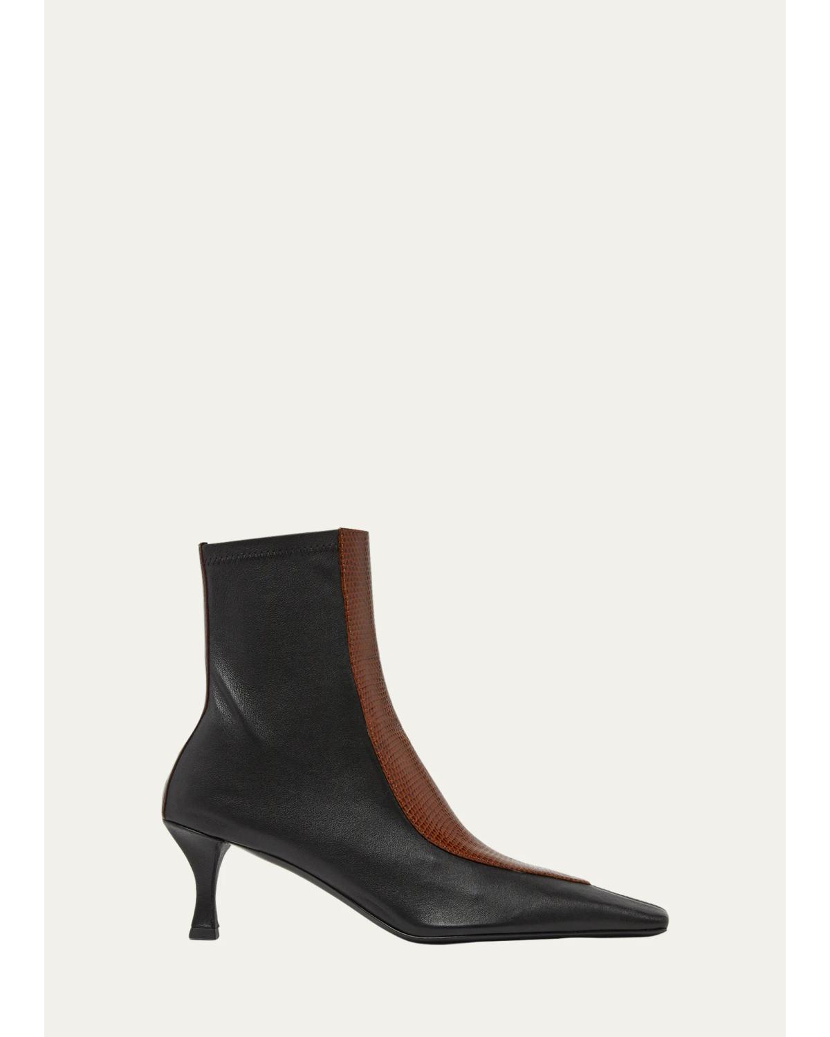 60Mm Trap Stretch Ankle Boots
