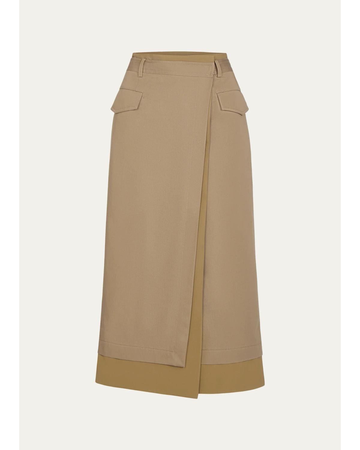 A Trip To The Met Wrap Midi