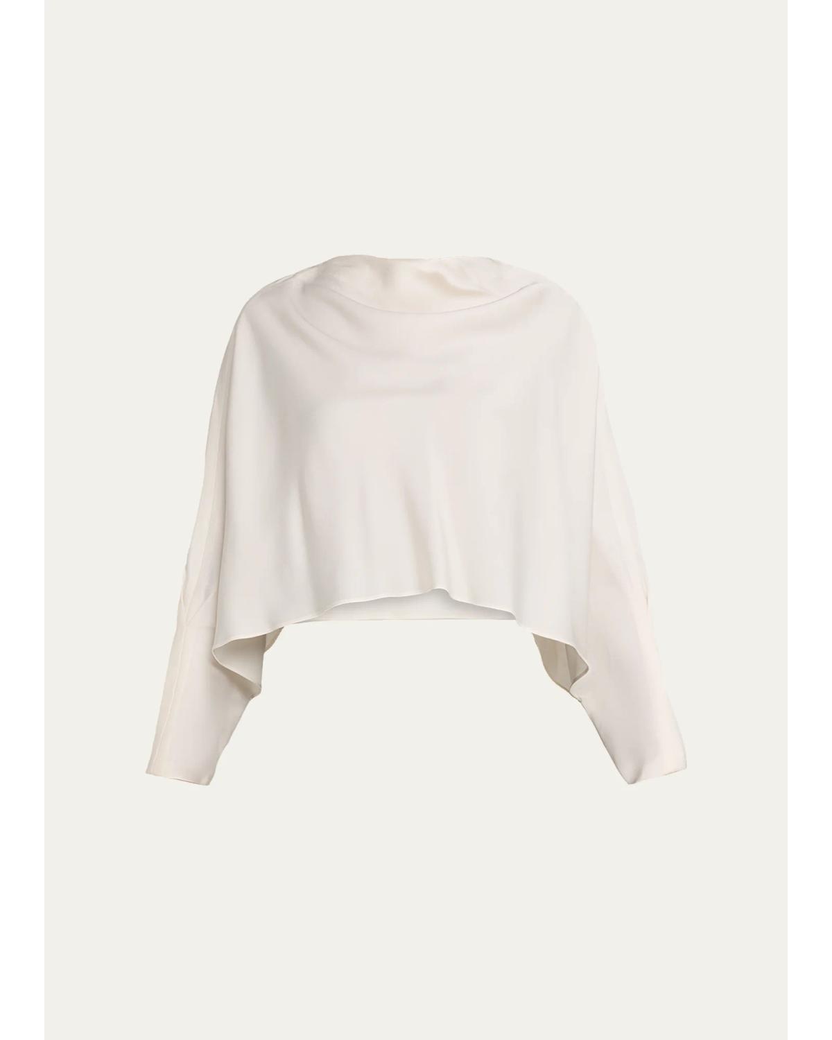 Bearitz Draped Cowl-Neck Top