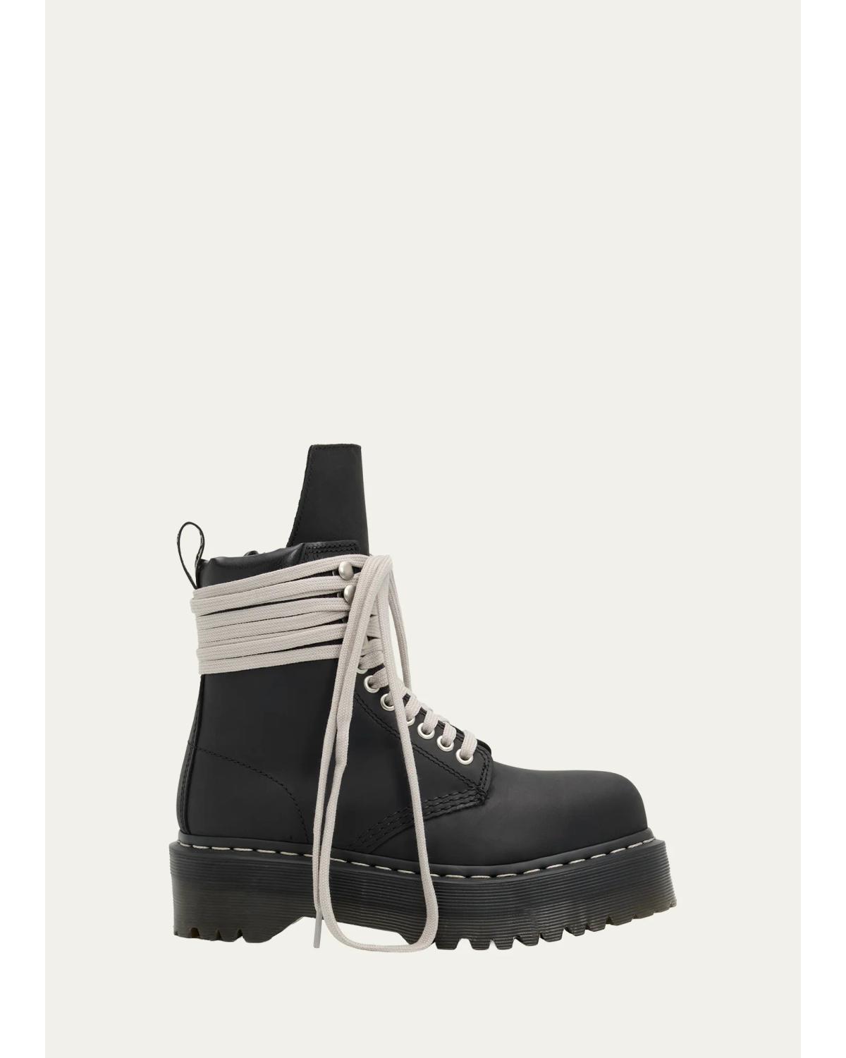 X Dr. Martens Quad Sole Steel-Toe Boots