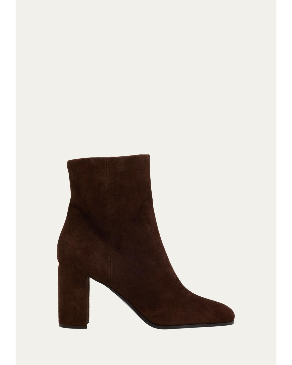 85Mm Triangle Ankle Boots