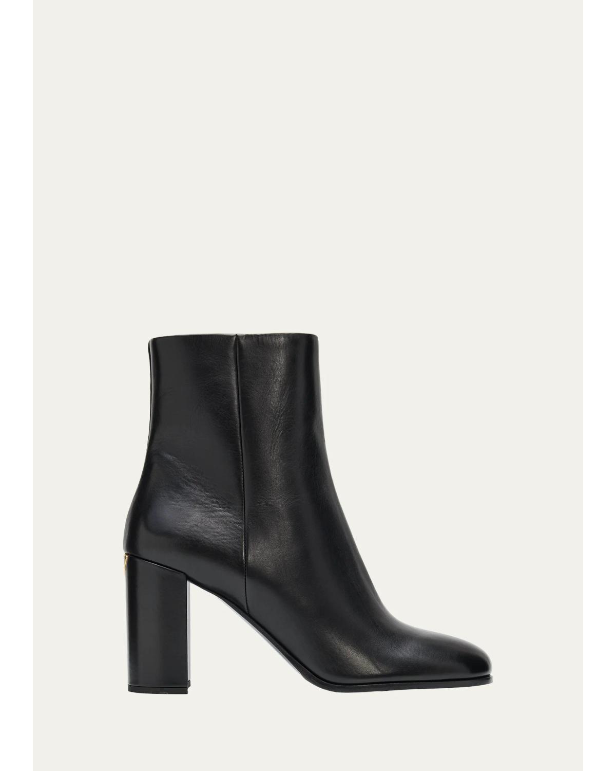 85Mm Triangle Ankle Boots