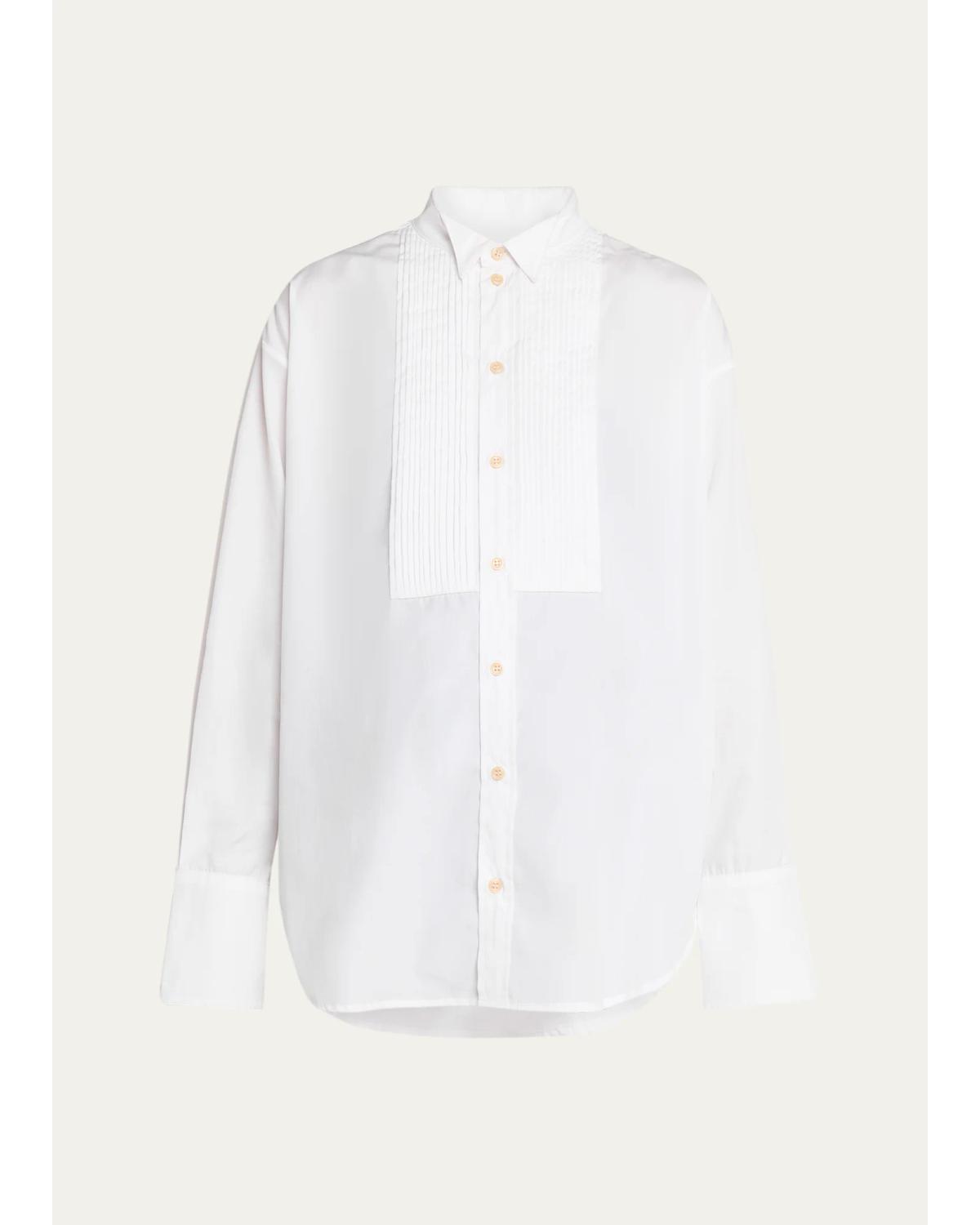 The Tuck Cotton Shirt
