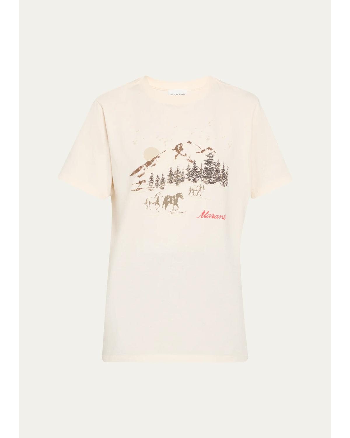 Zewel Graphic Crewneck T-Shirt