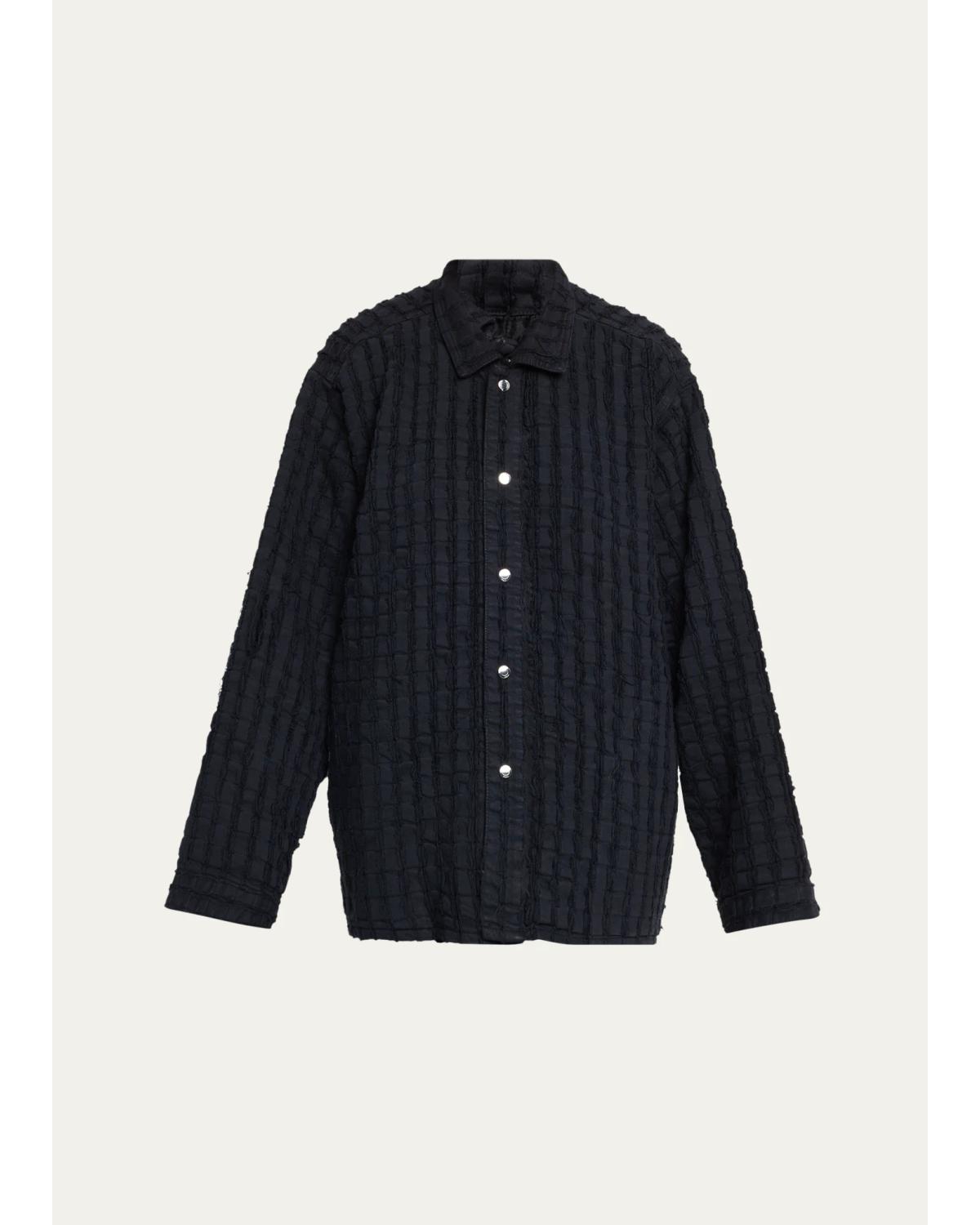 Sophie Frayed Striped Shirt