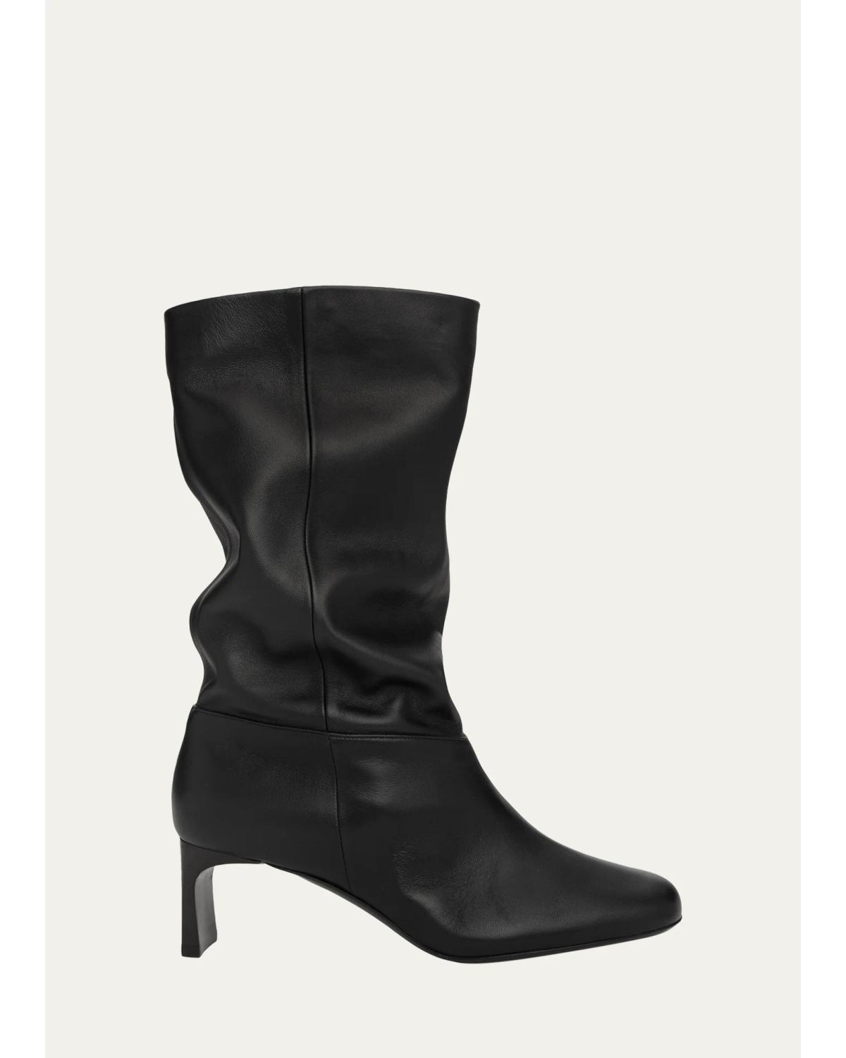 55Mm Joelle Slouchy Mid-Calf Boots