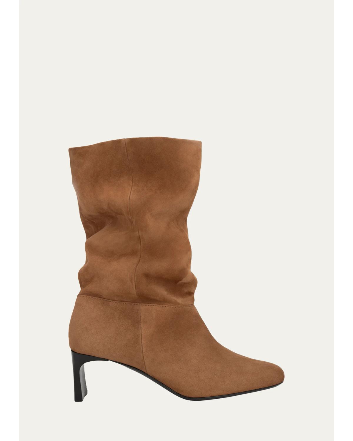 55Mm Joelle Slouchy Mid-Calf Boots
