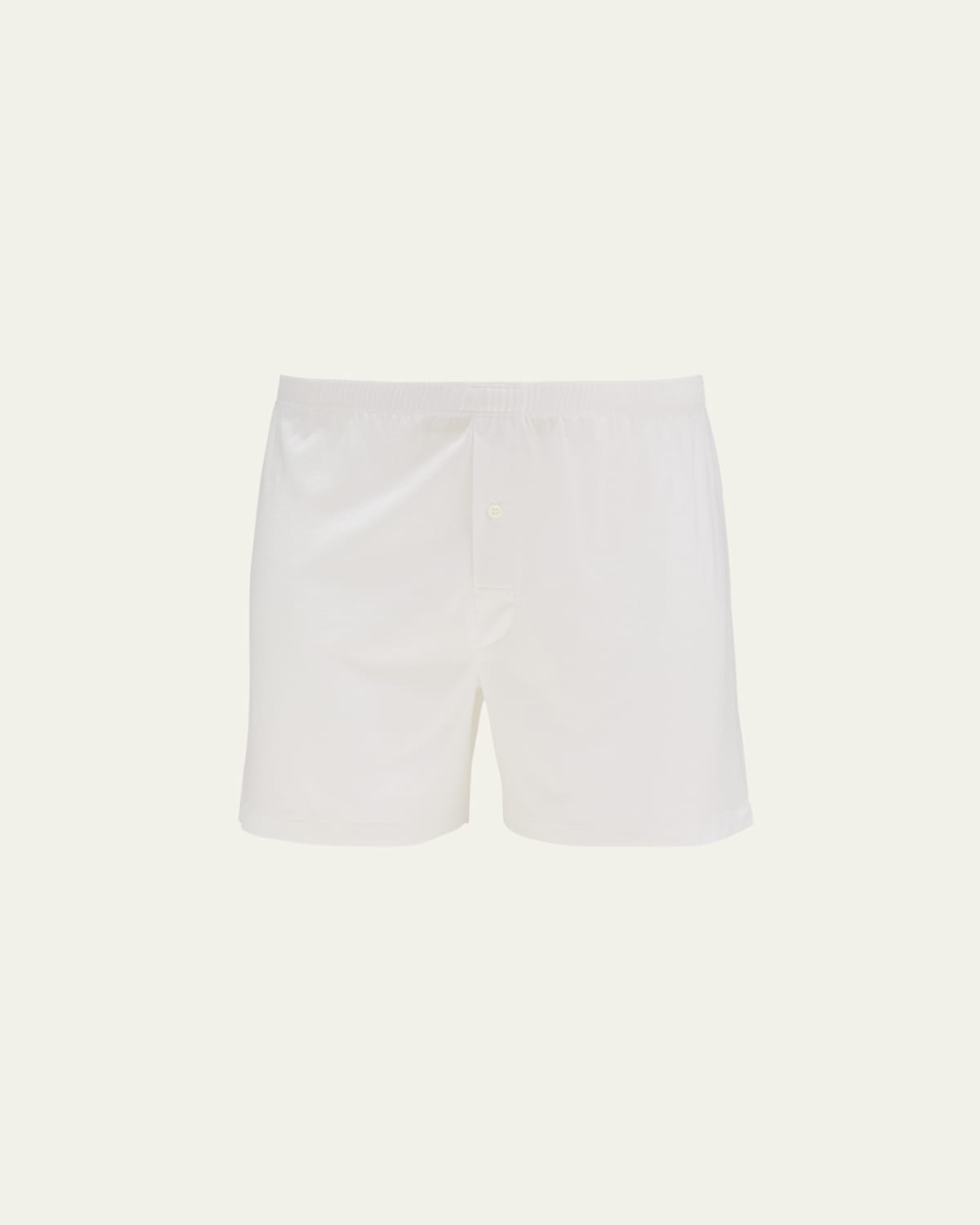 Men's Solid Cotton Boxers