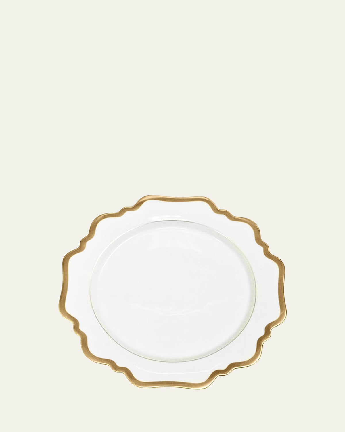 Anna Weatherley Antiqued White Dessert Plate | Thumbnail 4