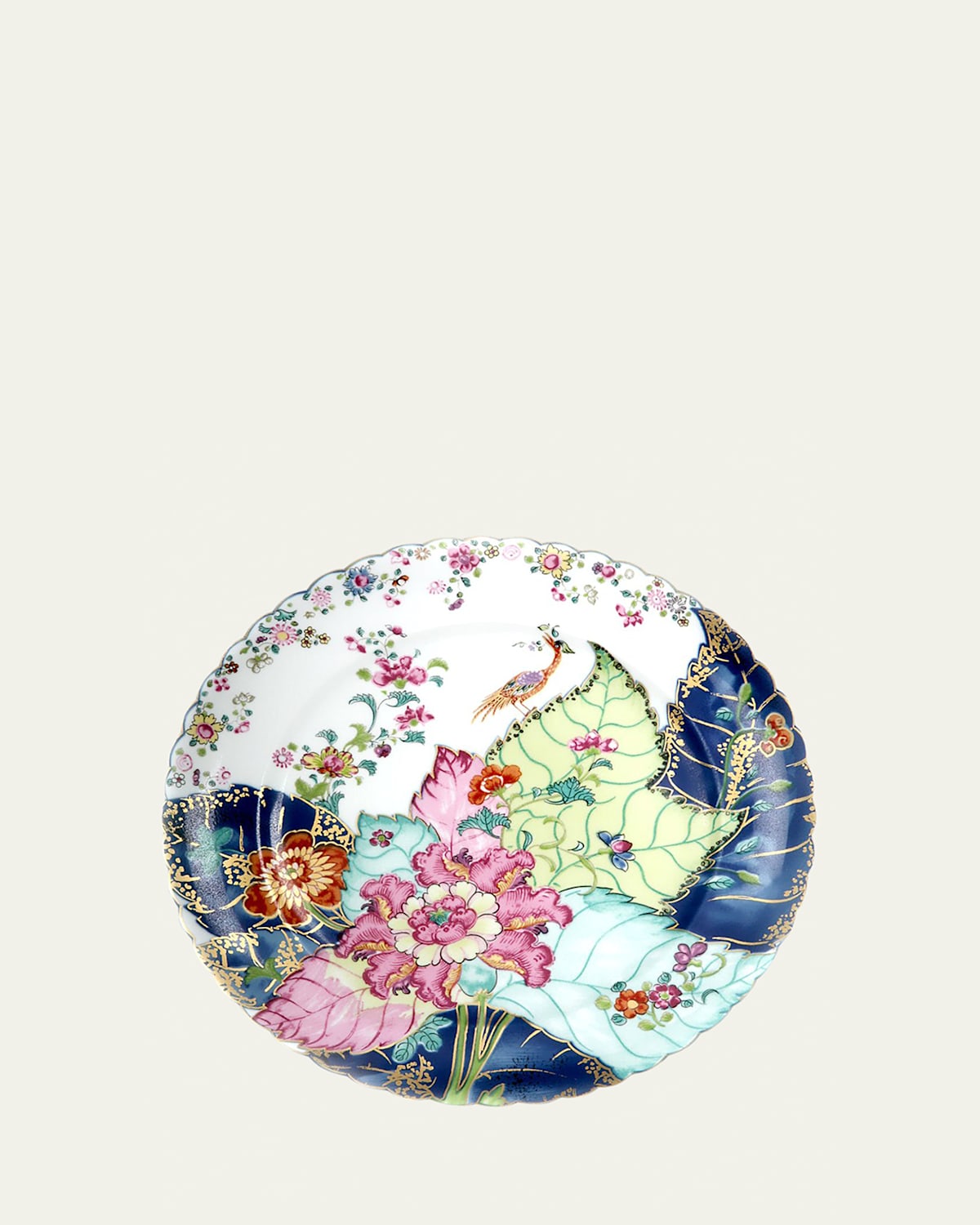 Mottahedeh Tobacco Leaf Dinner Plate In Multi L