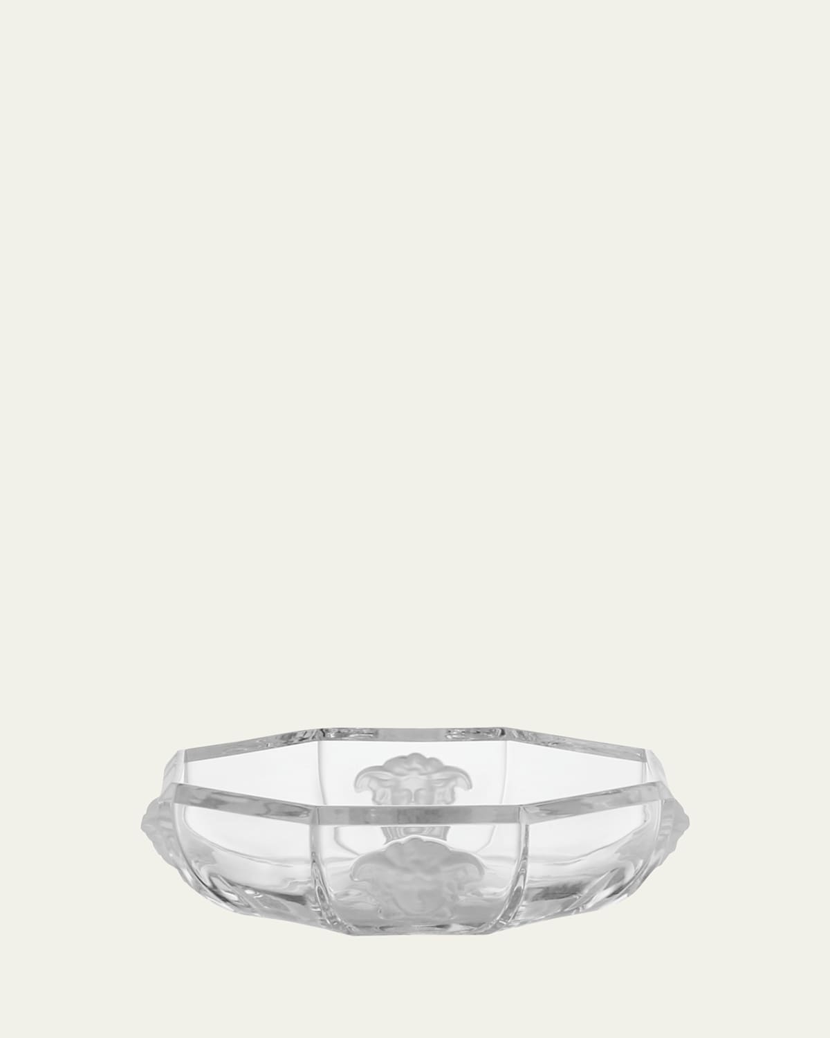 Versace Candy Dish In Clear