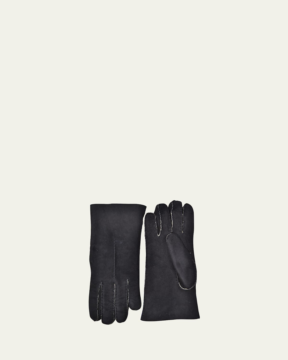 Lambskin Shearling-Lined Gloves
