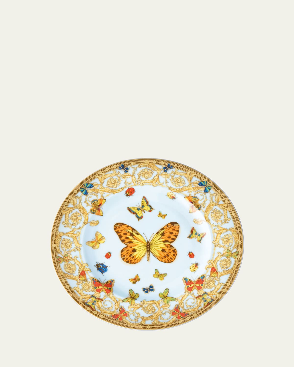 Versace Butterfly Garden Bread & Butter Plate