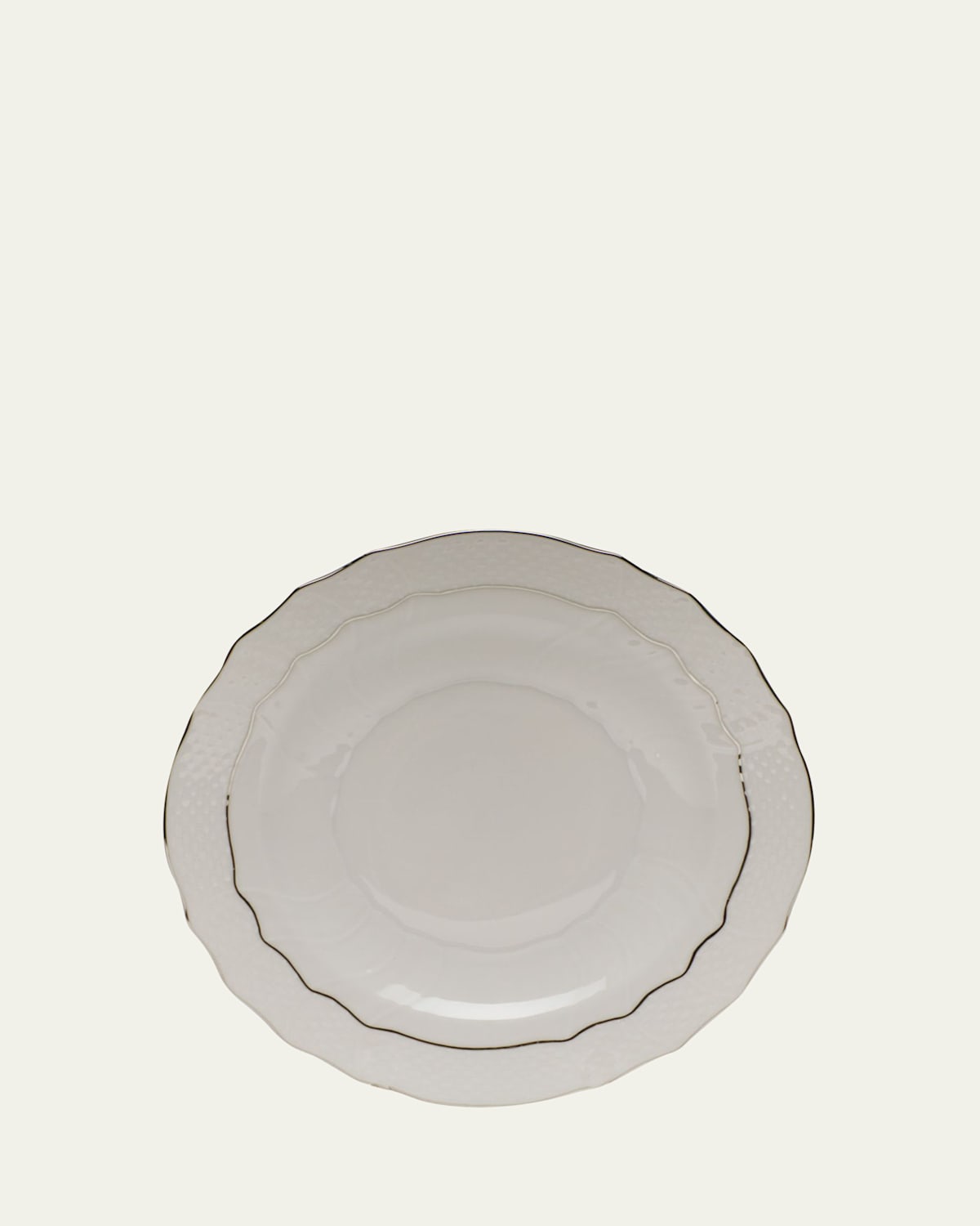 Herend Platinum Edge Salad Plate