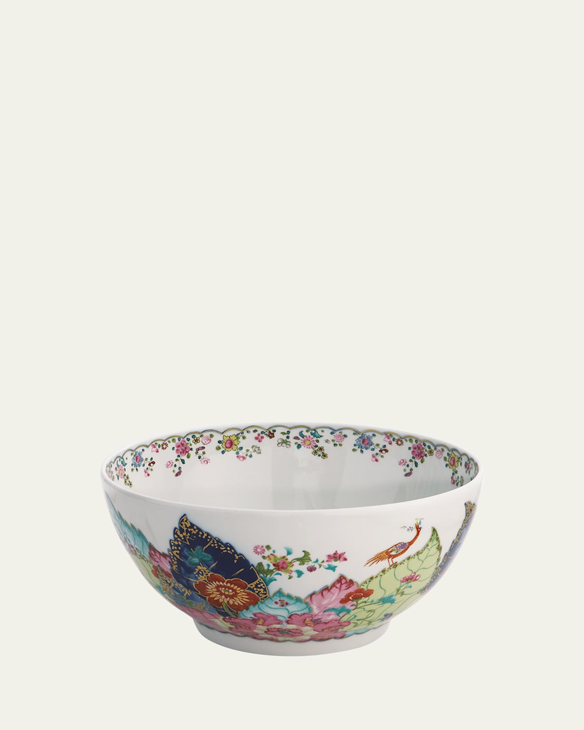 Mottahedeh Tobacco Leaf 9" Bowl In Multi