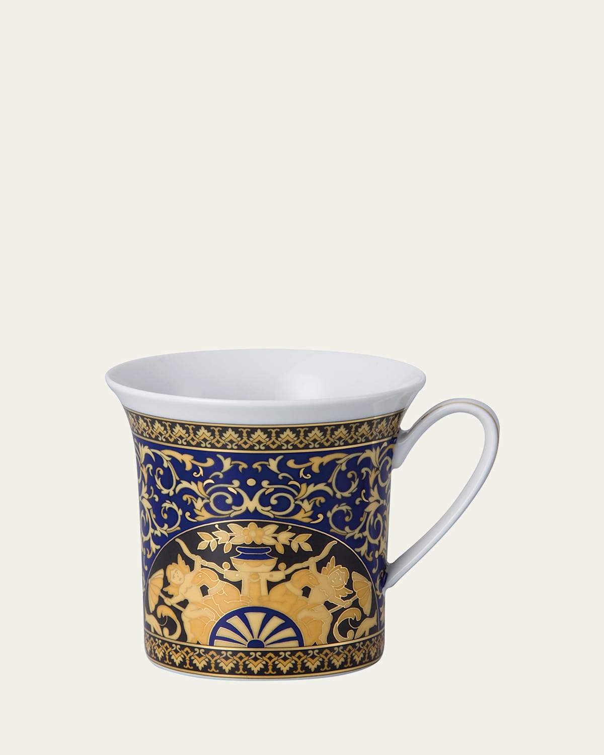 Versace Medusa Mug In Blue