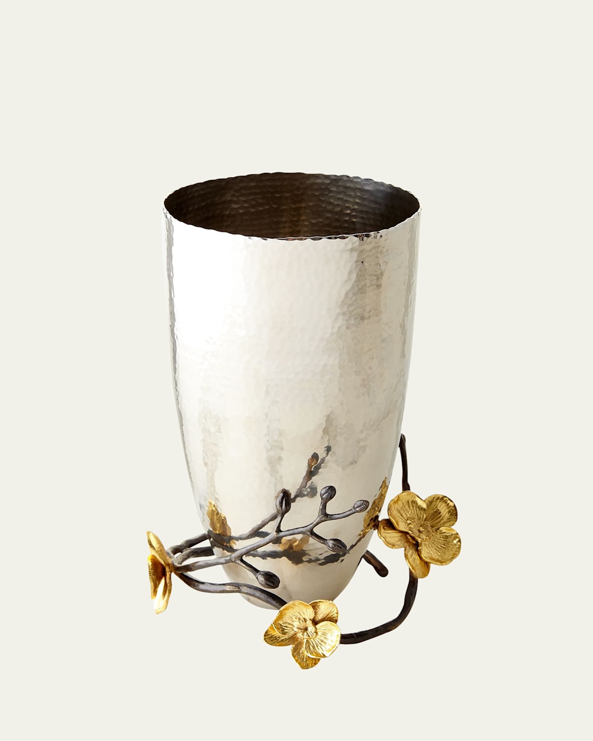 Michael Aram Gold Orchid Medium Vase | Thumbnail 3 Michael Aram Gold Orchid Medium Vase | Thumbnail 3