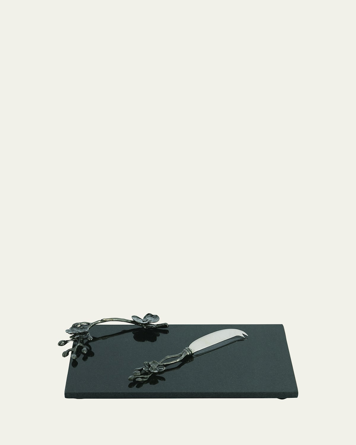 Michael Aram Black Orchid Cheese Board with Knife | Thumbnail 4 Michael Aram Black Orchid Cheese Board with Knife | Thumbnail 4