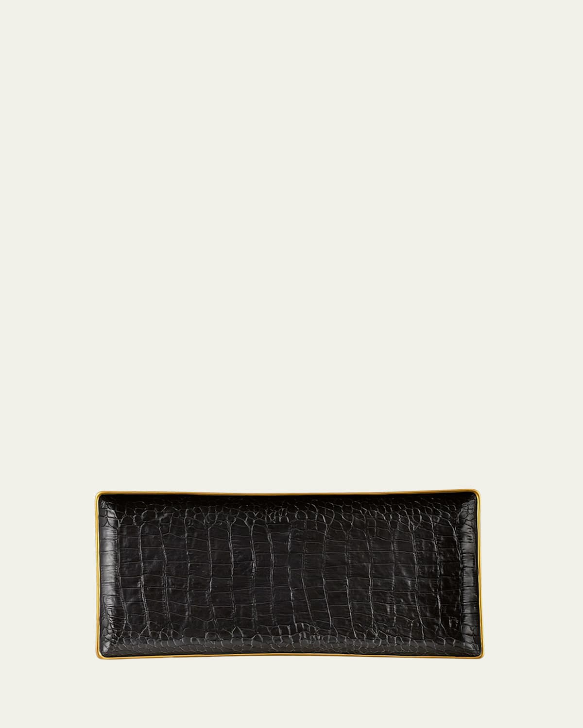 L'objet Crocodile Medium Rectangle Tray