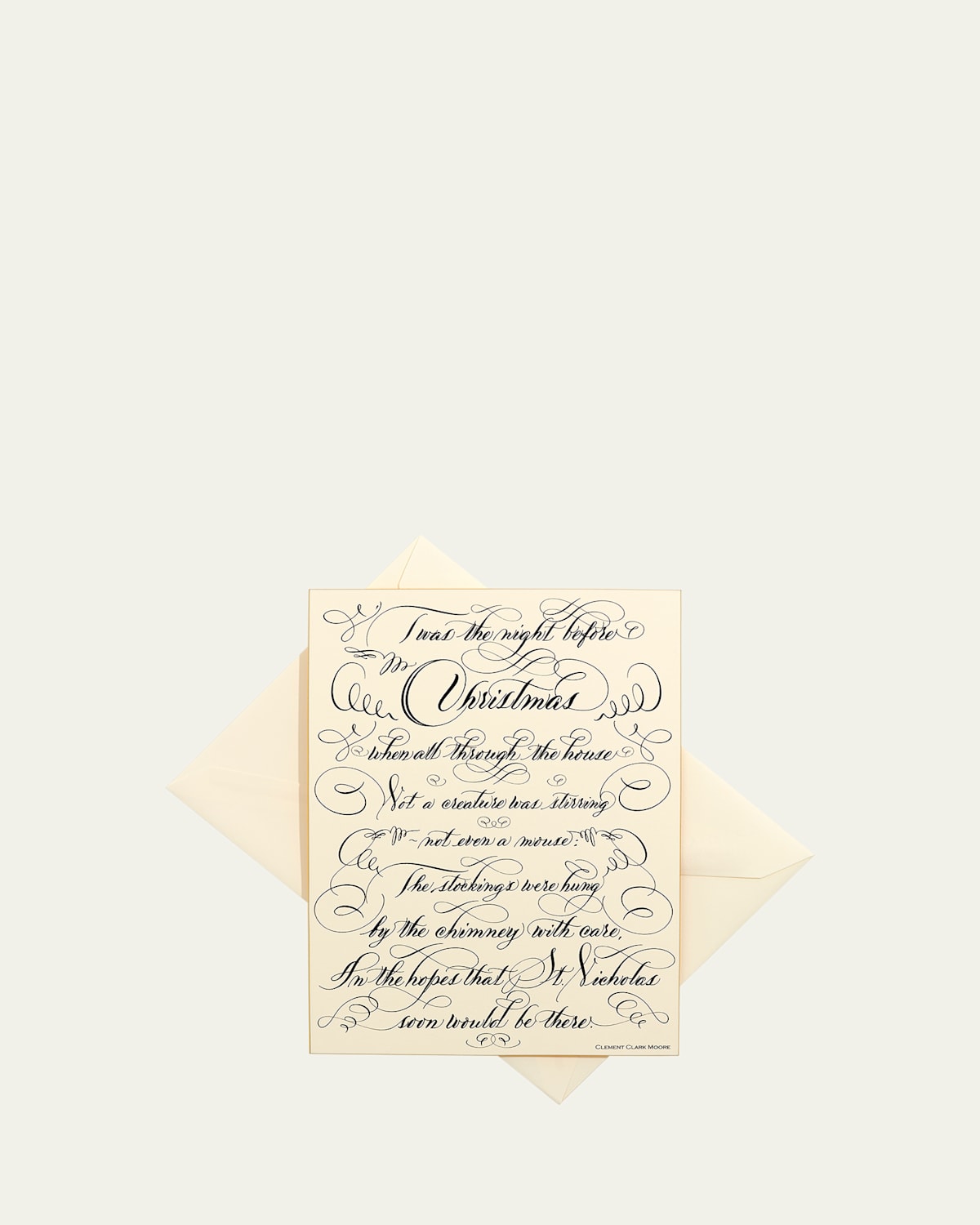 'Twas The Night Folder Card