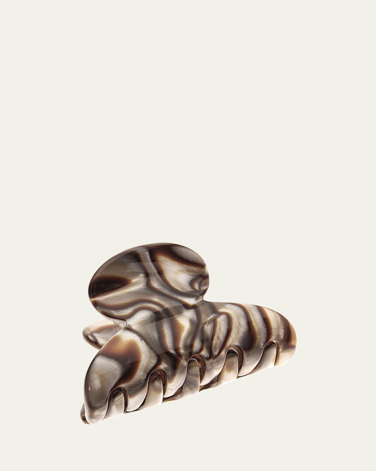 France Luxe Mini Couture Jaw Clip In Onyx