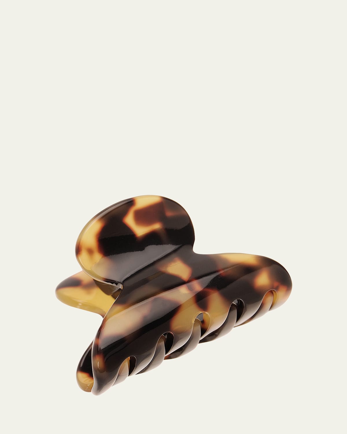 France Luxe Mini Couture Jaw Clip In Brown